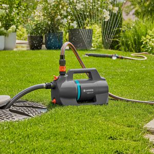 Produktbild für Gartenpumpe Gardena 5200 Silent Set, 09085-20, 600 W