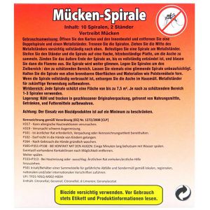 Produktbild für Mückenspirale Braeco Citronella-Spirale