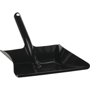 Produktbild für Kehrschaufel Vikan aus Metall, schwarz