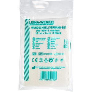 Produktbild für Pflaster Leina-Werke Wundschnellverband, 8 Stück