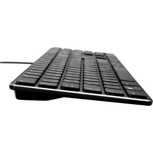 Produktbild für Tastatur Speedlink Riva Slim Metal SL-640010-BK