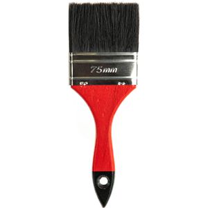 Nölle Malerpinsel 56530, Breite 75mm, Flachpinsel, alle Farben und Lacke, Chinaborste