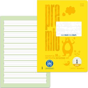 Produktbild für Schulheft Staufen Premio, 040780001, für 1. Klasse, A5
