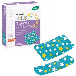 Pflaster Wero FunkelStern, 50 Strips