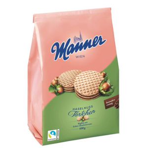 Waffeln Manner Törtchen Haselnuss