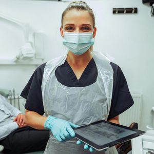 Produktbild für Einwegschürzen Franz-Mensch Hygostar, 25 Stück