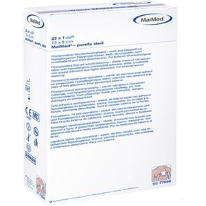Produktbild für Pflaster MaiMed porefix steril, 25 Strips