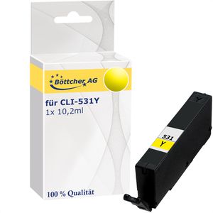 Produktbild für Tinte Böttcher-AG für Canon CLI-531Y