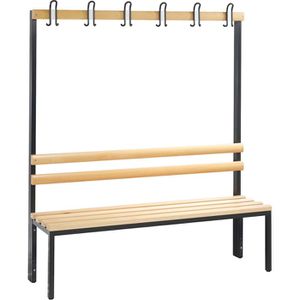 Produktbild für Umkleidebank CP-Möbel 8051-100, Sitzfläche Holz, 150 cm