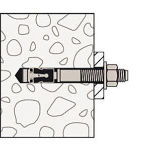 Produktbild für Schwerlastdübel Fischer FBN II 12/10 R, Edelstahl
