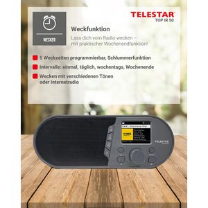 Produktbild für Radio Telestar TOP IR 50