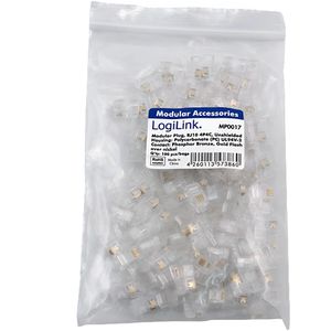 Produktbild für Modularstecker LogiLink MP0017, RJ10