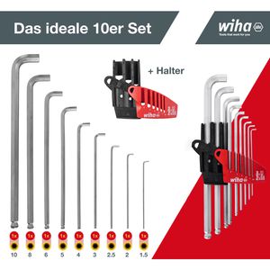 Produktbild für Sechskantschlüssel Wiha 369TS9, 35480