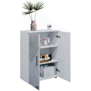 Produktbild für Badschrank Vicco Irma, mit 4 Füßen, weiß