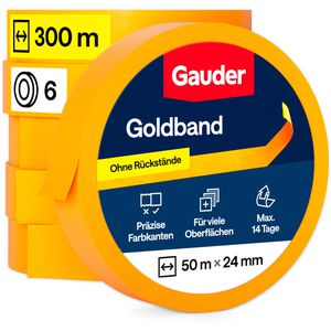 Kreppband Gauder Goldband