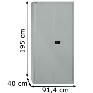 Produktbild für Aktenschrank Bisley E782A04, aus Metall