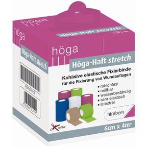 Produktbild für Fixierbinden Höga Haft Stretch, himbeer
