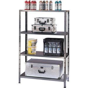 Schwerlastregal Schulte-Regalwelt 4 Metallböden