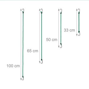 Produktbild für Gepäckspanner Relaxdays 10044831, mit Haken