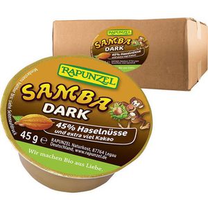 Rapunzel Schokocreme Samba Dark, BIO, je 45g (495g), 11 Stück