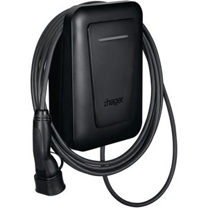 Produktbild für Wallbox Hager witty pro XVL122CLM, anthrazit