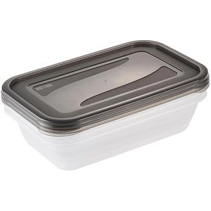 Produktbild für Frischhaltedose Keeeper fredo fresh grau, aus Kunststoff