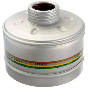 Dräger Ersatzfilter Gasfilter 1140, für Atemschutzmasken mit Rd40 Anschluss, A2B2E2K2
