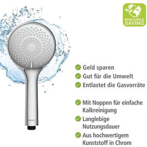 Produktbild für Handbrause Wenko Watersaving, verchromt