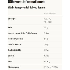 Produktbild für Müsli Dr.Oetker Vitalis KnusperPlus