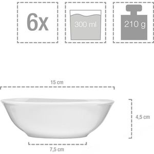 Produktbild für Tafelservice Sänger Bilgola 215410, Porzellan weiß