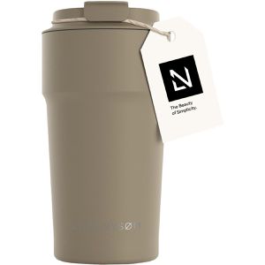 Produktbild für Thermobecher LARS-NYSØM Bevaegelse Taupe Brown, braun