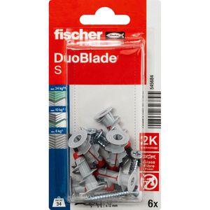 Produktbild für Schrauben-Dübel-Set Fischer 545684, DuoBlade S