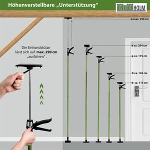 Produktbild für Deckenstütze Trutzholm 41665901, Länge 115-290cm