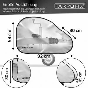 Produktbild für Deichselabdeckung Tarpofix DH6