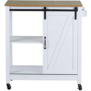 Produktbild für Küchenwagen Wenko 54130100, weiß