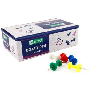 Produktbild für Pinnadeln D.RECT 009434, Kopf aus Kunststoff
