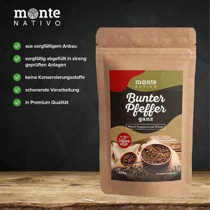 Produktbild für Pfeffer Monte-Nativo Premium Qualität, ganze Körner, bunt