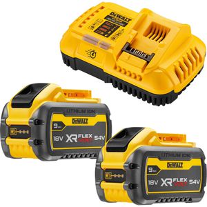 Werkzeugakku DeWalt XR FLEXVOLT Starter-Set, DCB118X2-QW