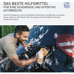 Produktbild für Autoschwamm Wolk Reinigungsschwamm 1000159 , aus Schaumstoff
