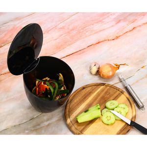 Produktbild für Mülleimer Mepal calypso, nordic black