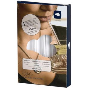 Produktbild für Strohhalme Leonardo Ciao 020937, aus Glas