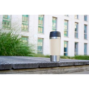 Produktbild für Thermobecher Emsa Travel Mug Classic Twist N2025400, cremeweiß