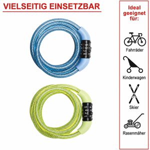 Produktbild für Fahrradschloss Master-Lock 8143EURDPROCOL, farbig sortiert