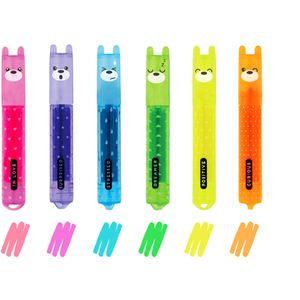 Textmarker Legami Teddys Mood, 6 Stück