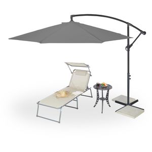 Produktbild für Sonnenschirm Relaxdays 10035441_0, rund