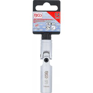 Produktbild für Zündkerzenschlüssel BGS-technic 2984, Steckeinsatz mit Gelenk