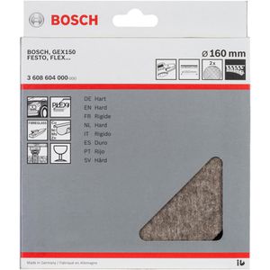 Produktbild für Polierpad Bosch Polierfilz hart, 3608604000, aus Filz