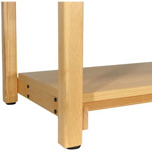 Produktbild für Behandlungsliege Teqler T146711, aus Holz, lindgrün