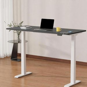 Produktbild für Schreibtisch FlexiSpot E7B 2026, schwarz / weiß