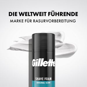 Produktbild für Rasierschaum Gillette Classic Sensitive, hautberuhigend
